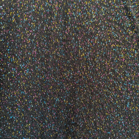 Black Rainbow Foil A New Day Sweater Size M - Picture 3 of 6